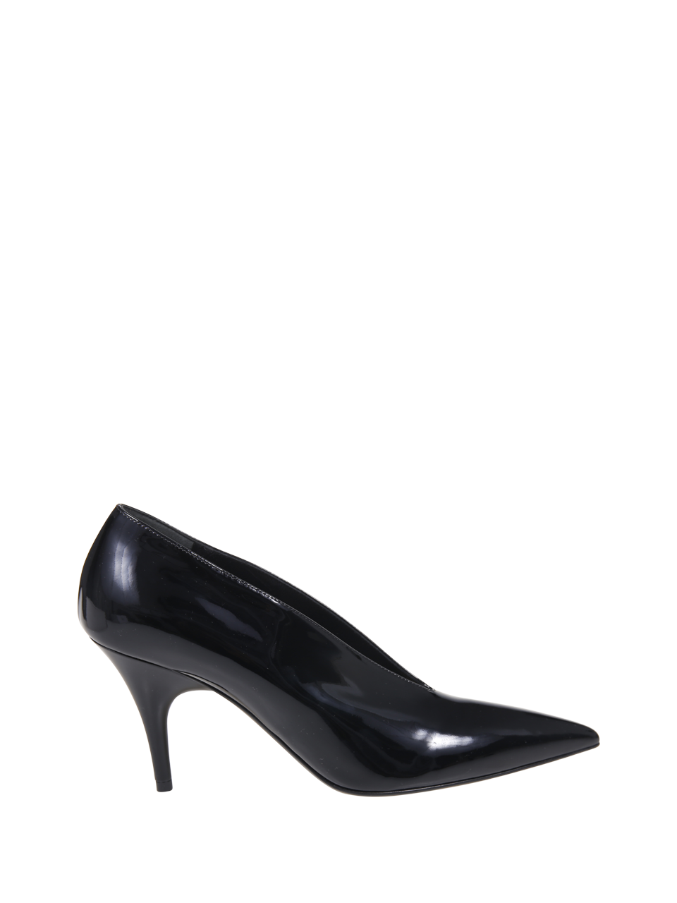 WOMAN GUCCI BLACK CALF SKIN MUSA 85 PUMP