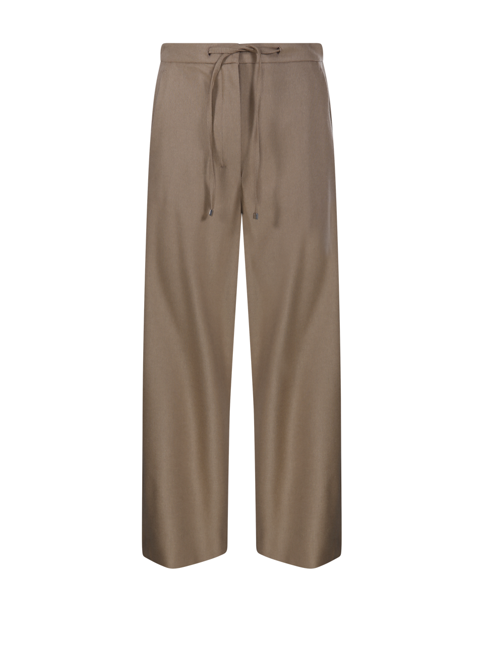 DONNA MAXMARA S PANTALONI FLORIA IN LANA MARRONE 