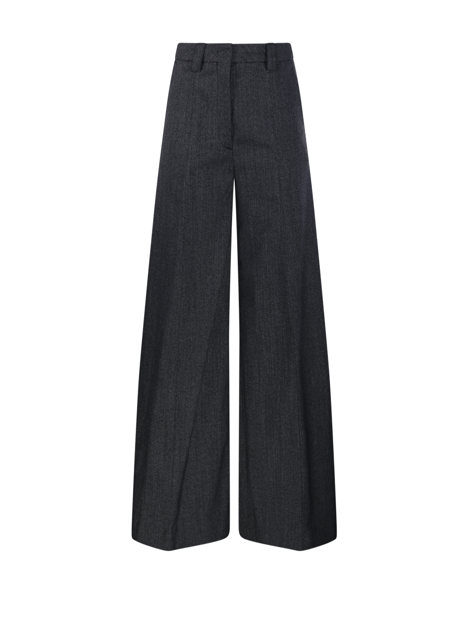 DONNA THELATEST PANTALONI ALMA IN POLIESTERE GRIGIO SCURO