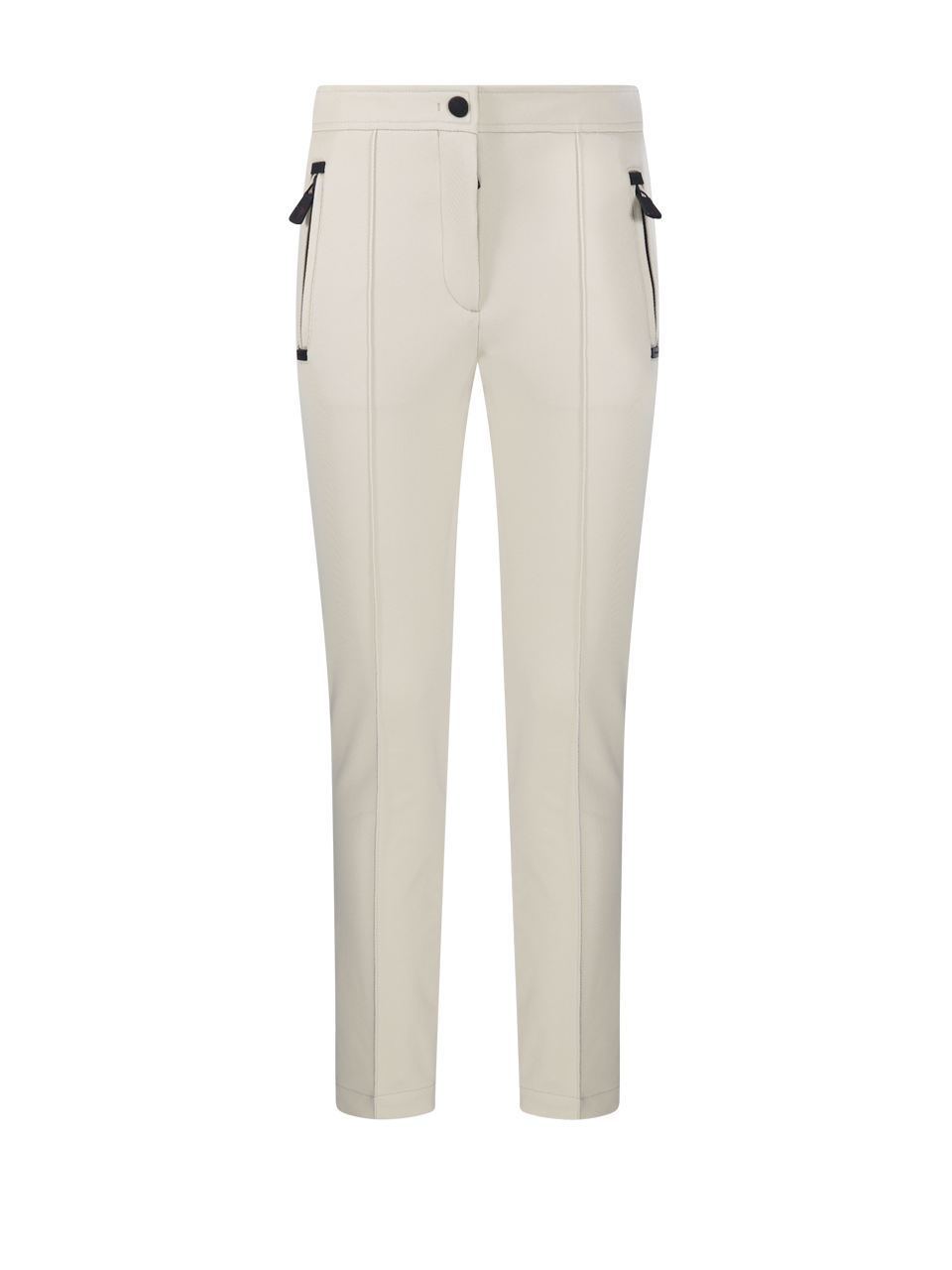 WOMAN MONCLER GRENOBLE NUDE POLYAMIDE TROUSERS