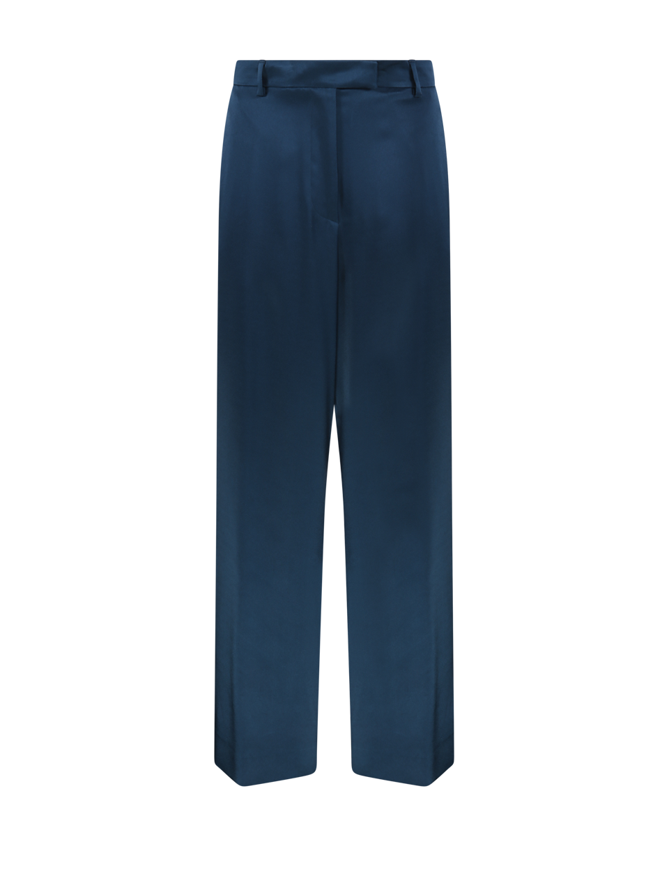 DONNA DRIES VAN NOTEN PANTALONI PENN IN ACETATO BLU 