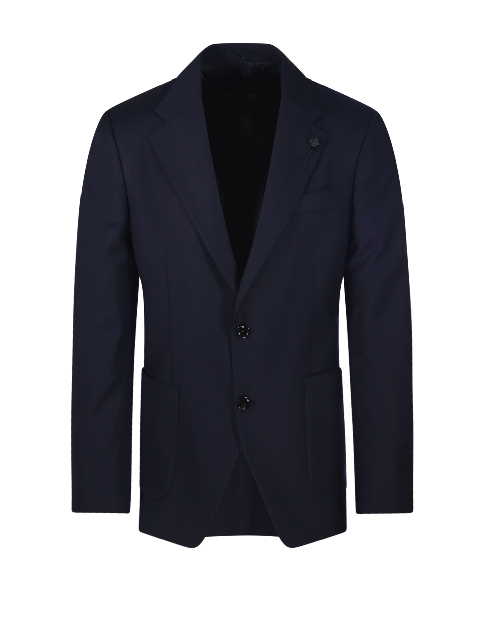 MEN LARDINI BLUE PURE VIRGIN WOOL JACKET