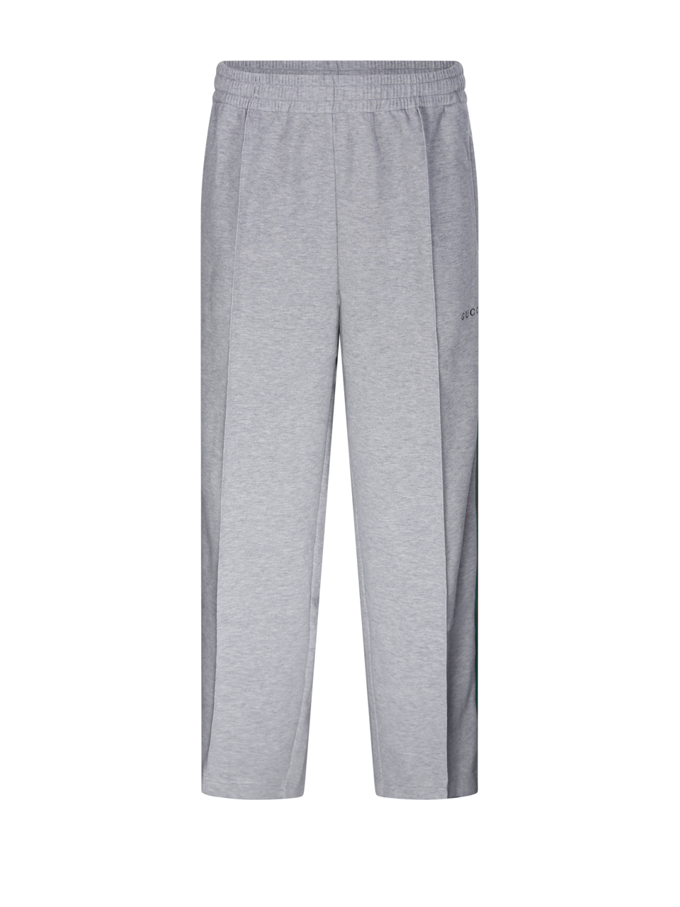 UOMO GUCCI PANTALONI TUTA IN COTONE GRIGIO