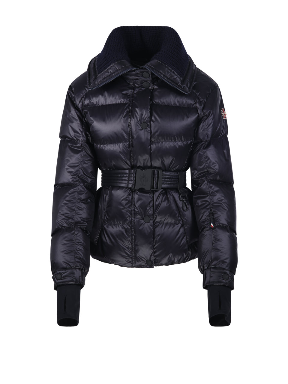 DONNA MONCLER GRENOBLE PIUMINO BATAILLOUSE IN POLIAMMIDE BLU 