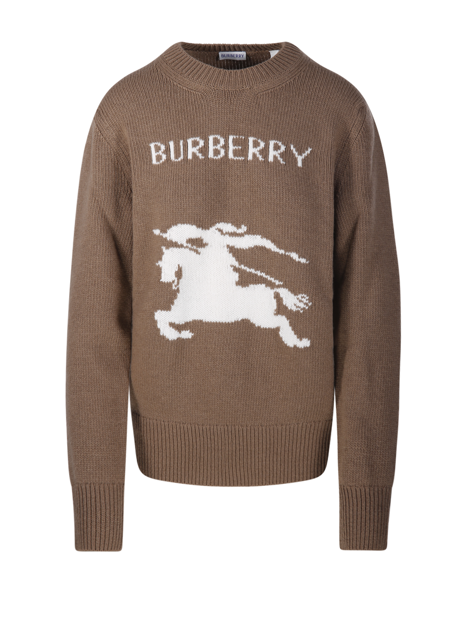 DONNA BURBERRY MAGLIONE SCARLETT EKD IN LANA MARRONE