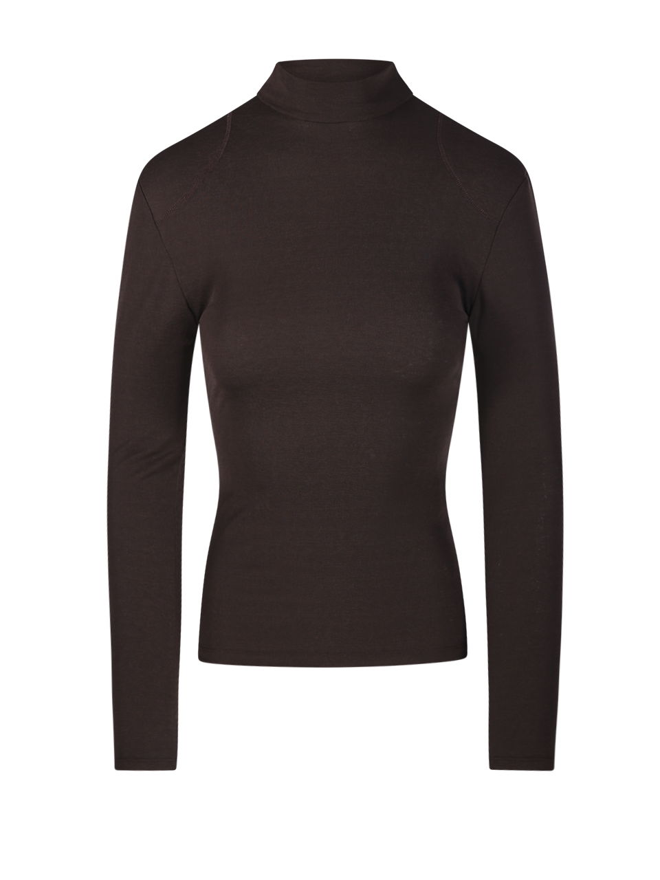 WOMAN NANUSHKA BROWN POLYESTER NAYELI TOP