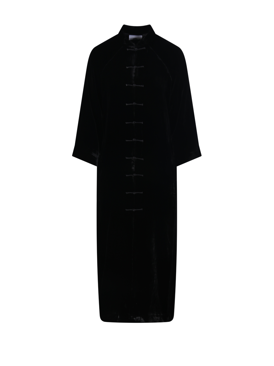 DONNA YALI CAPPOTTO IN VELLUTO NERO