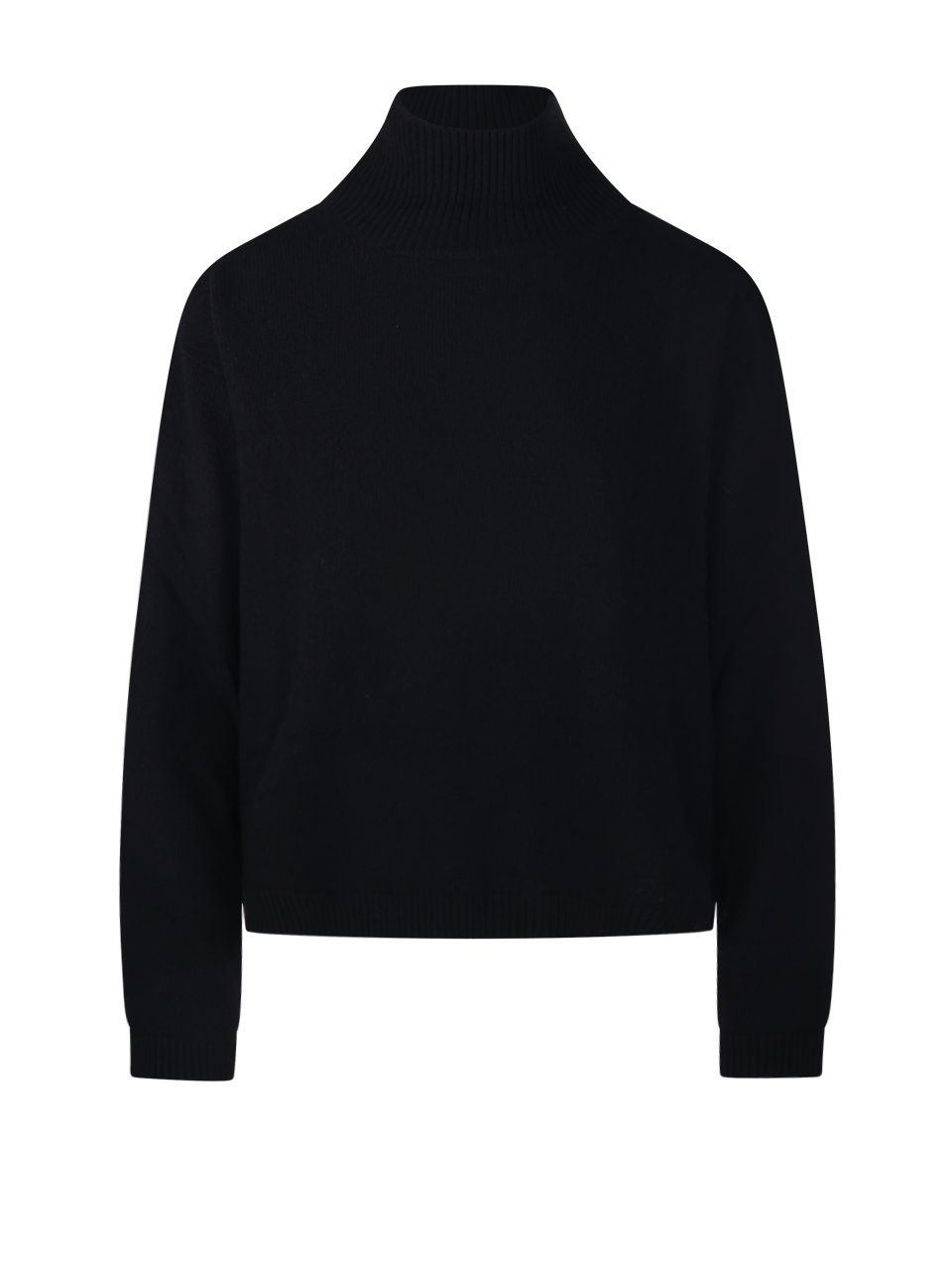 DONNA MAXMARA S MAGLIA A COLLO ALTO MATTEO IN LANA NERA 