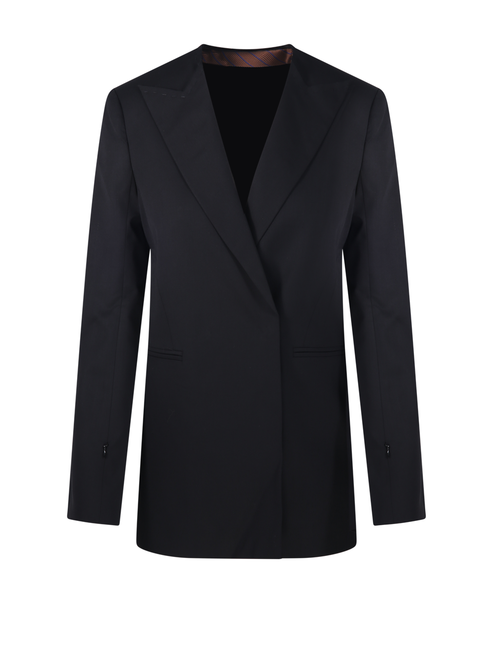 DONNA DI STAVNITSER GIACCA JOLIE IN LANA VERGINE NERA