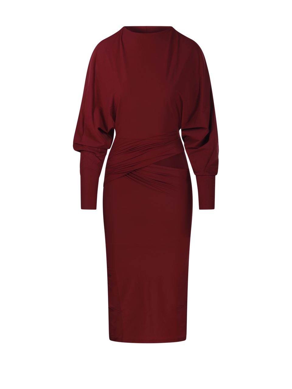 WOMAN AMAZUIN RED POLYAMIDE KAREN DRESS