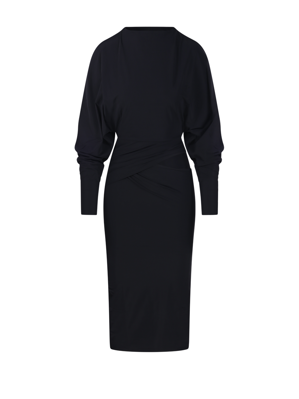 WOMAN AMAZUIN BLACK POLYAMIDE KAREN DRESS