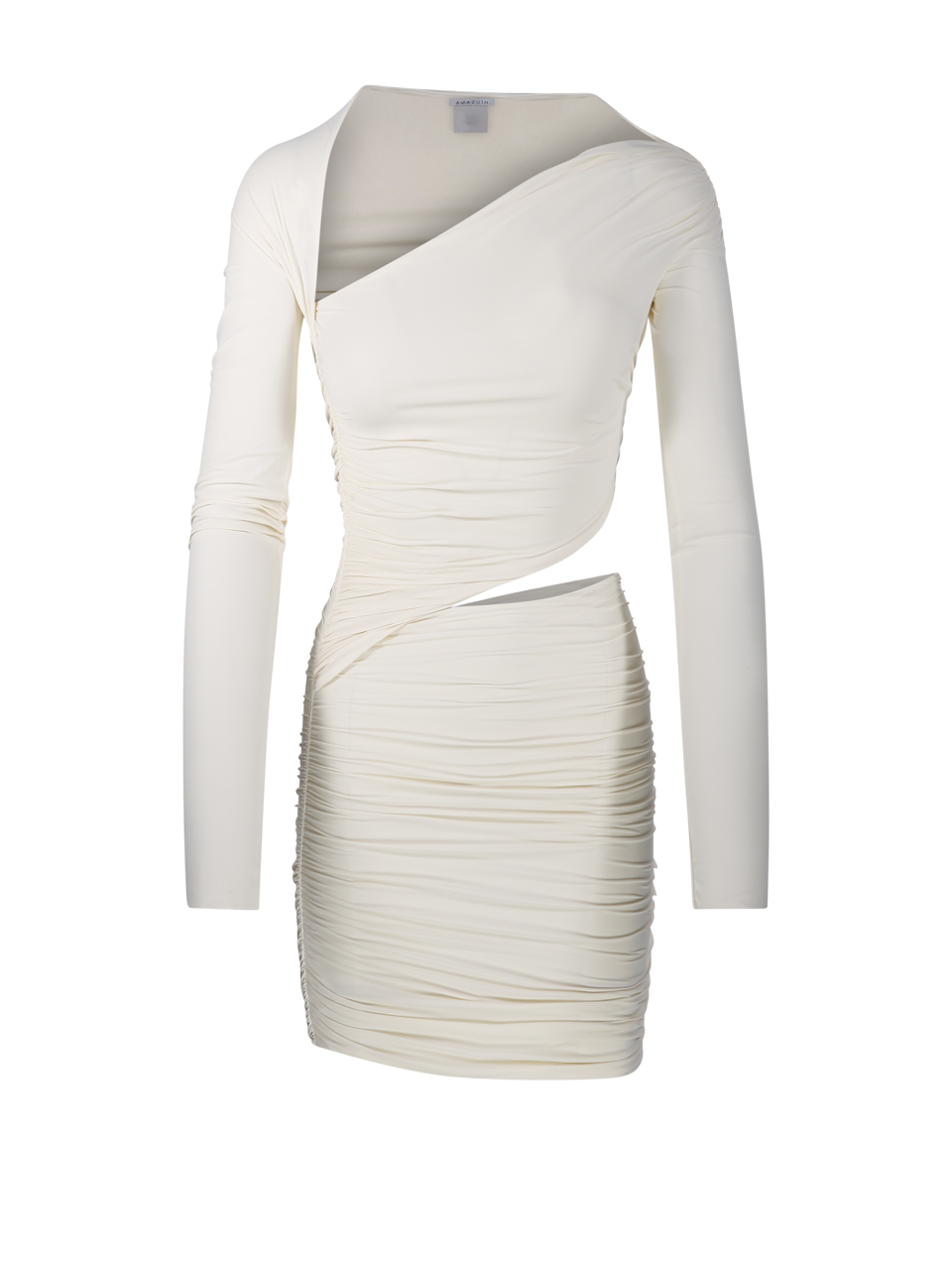 WOMAN AMAZUIN WHITE POLYAMIDE PAT DRESS