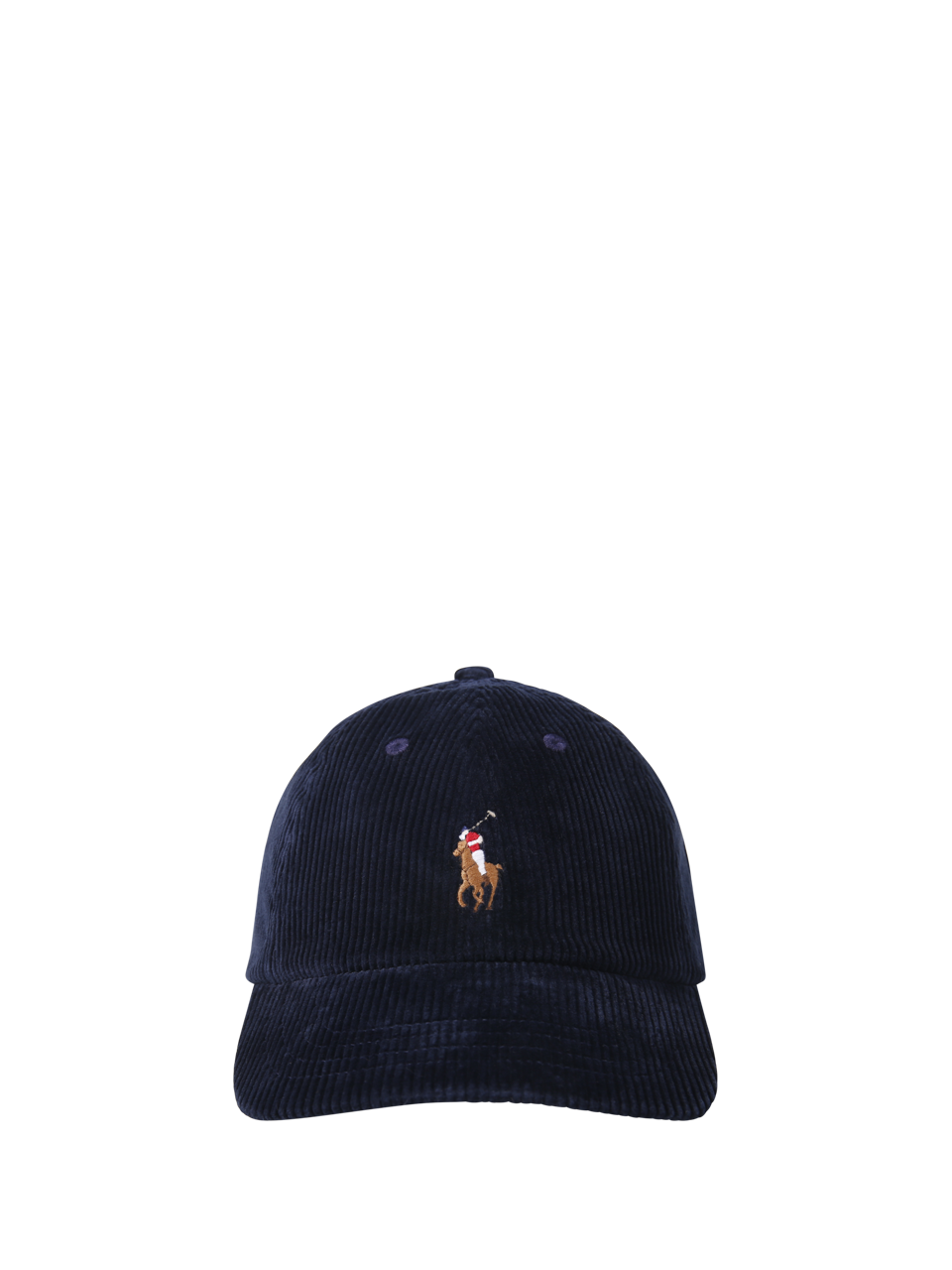 MEN RALPH LAUREN DARK BLUE COTTON BASEBALL HAT