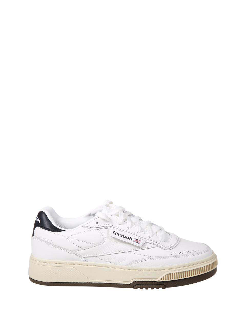 MEN REEBOK WHITE CALF LEATHER CLUB C LTD SNEAKER
