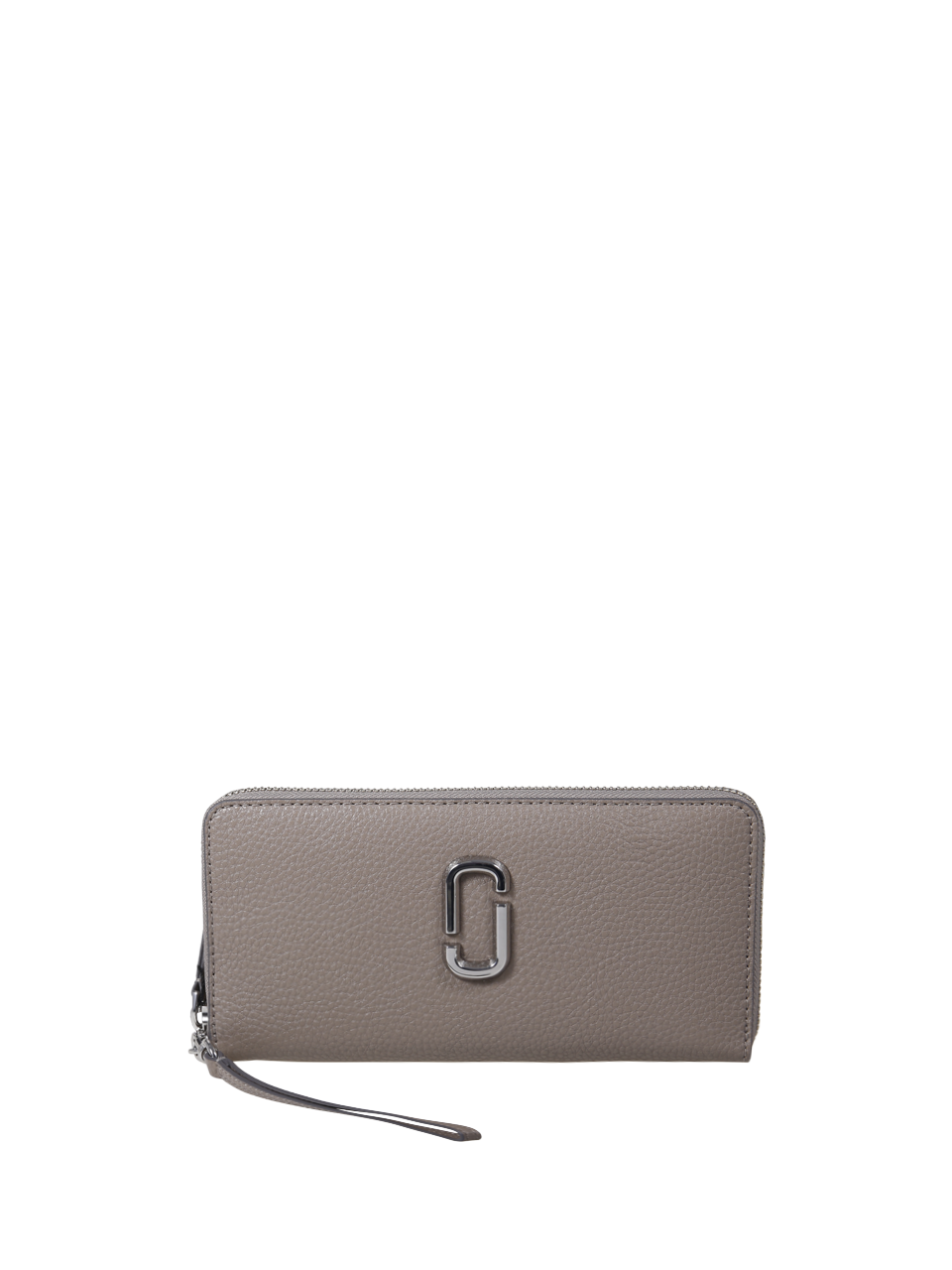 WOMAN MARC JACOBS GREY SPLIT COW LEATHER THE CONTINENTAL WALLET