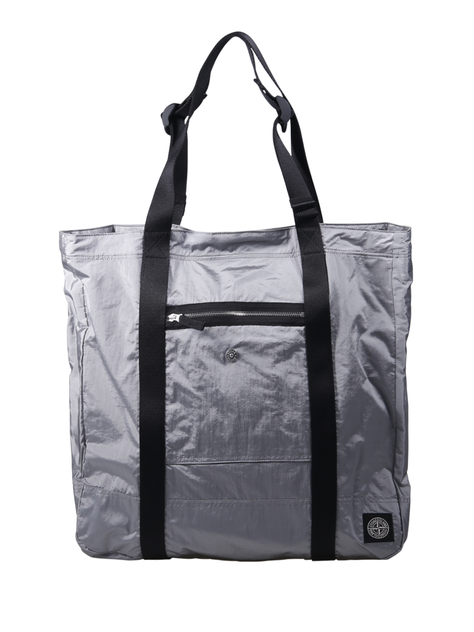 MEN STONE ISALND GREY POLYAMIDE TOTE BAG