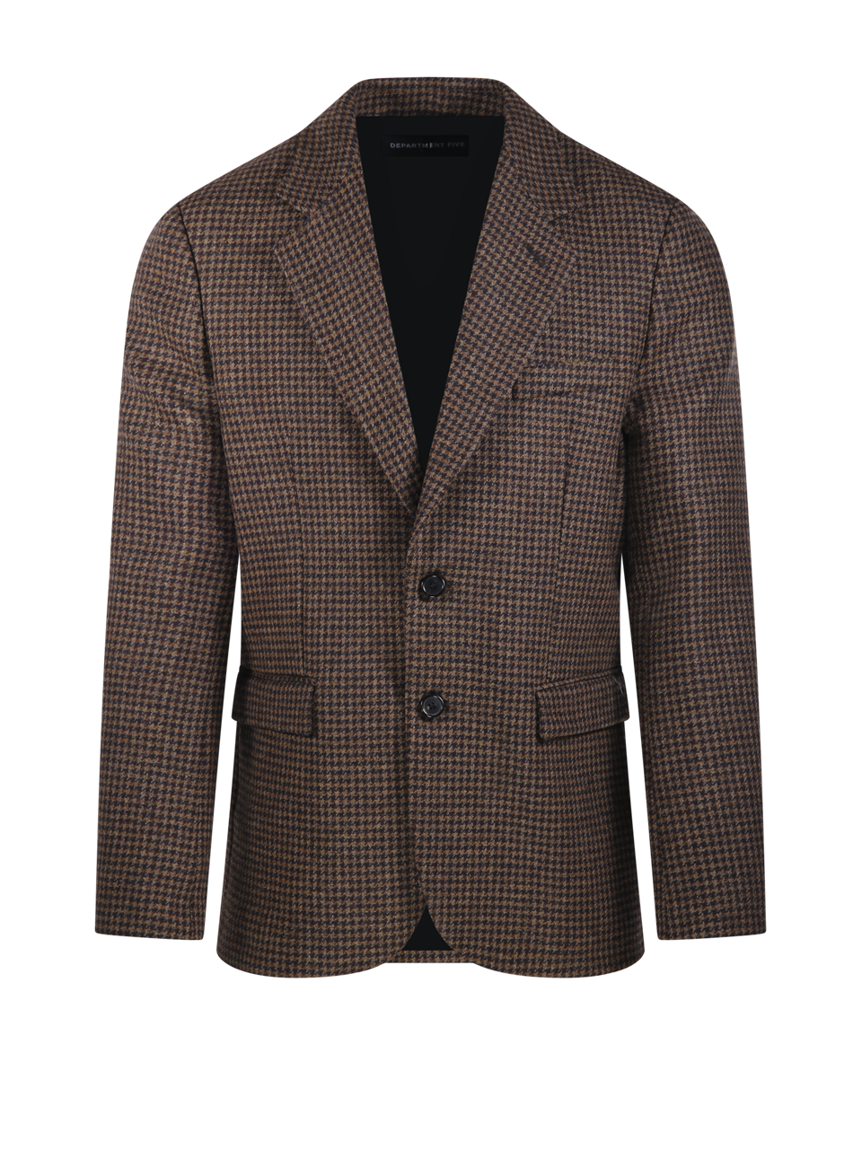 MEN DEPARTMENT FIVE BROWN VIRGIN WOOL ROOM BLAZER