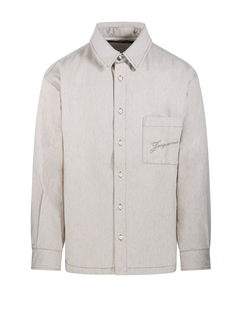 MEN JACQUEMUS BEIGE COTTON LA CHEMISE BOULANGER