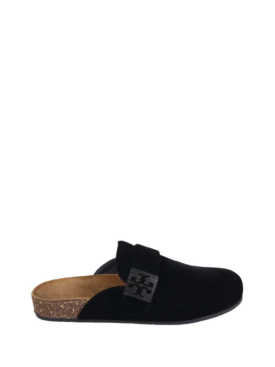 WOMAN TORY BURCH BLACK VISCOSE MELLOW PAVE MULE