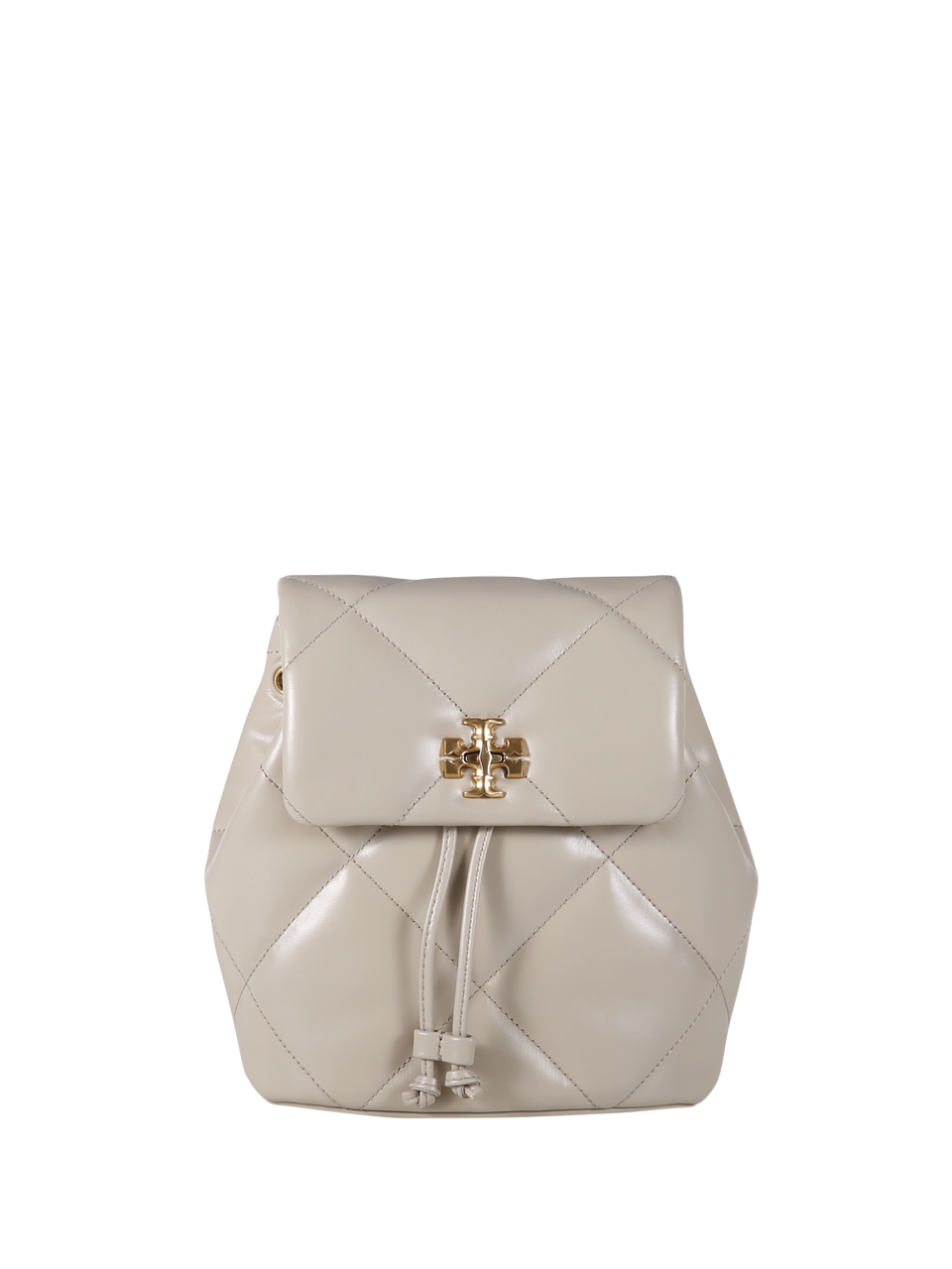 WOMAN TORY BURCH NUDE LEATHER KIRA DIAMOND MINI BACKPACK