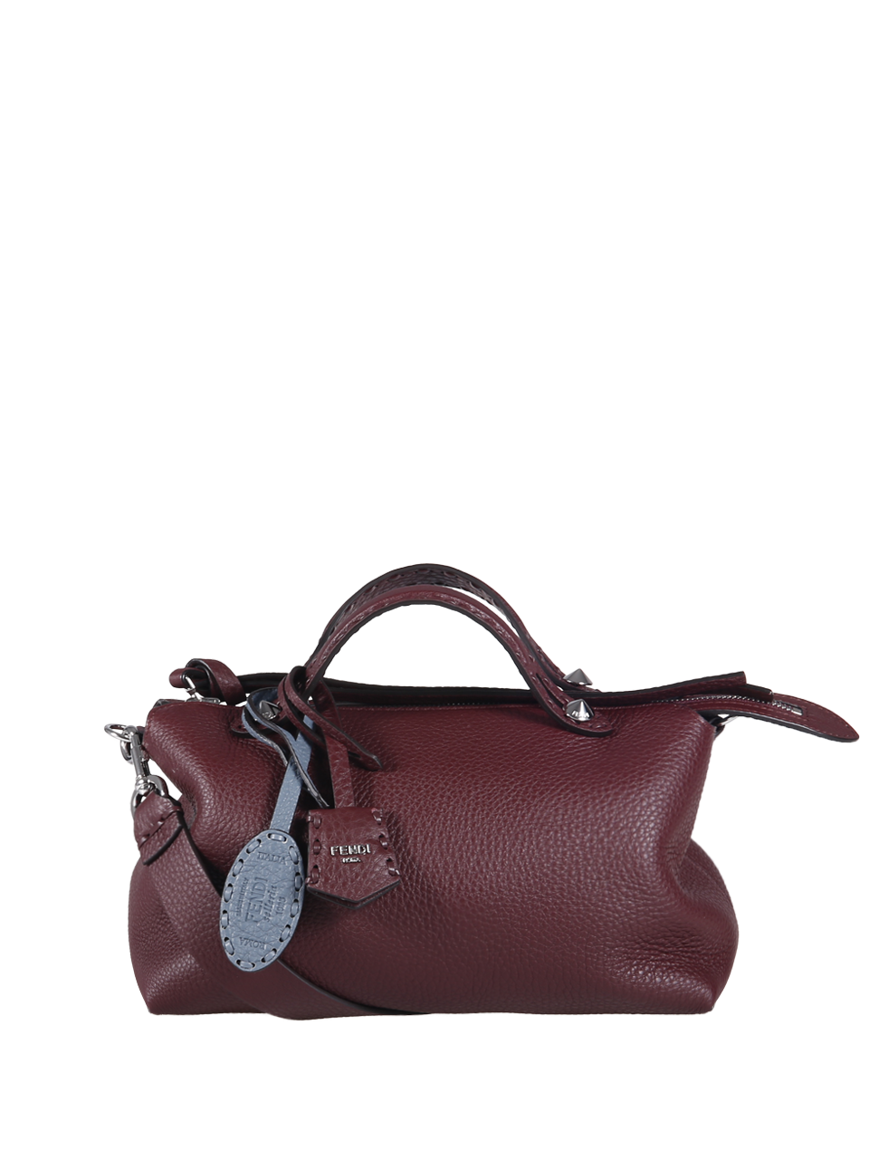 WOMAN FENDI BORDEAUX CALF LEATHER BY THE WAY SOFT MEDIUM BAG