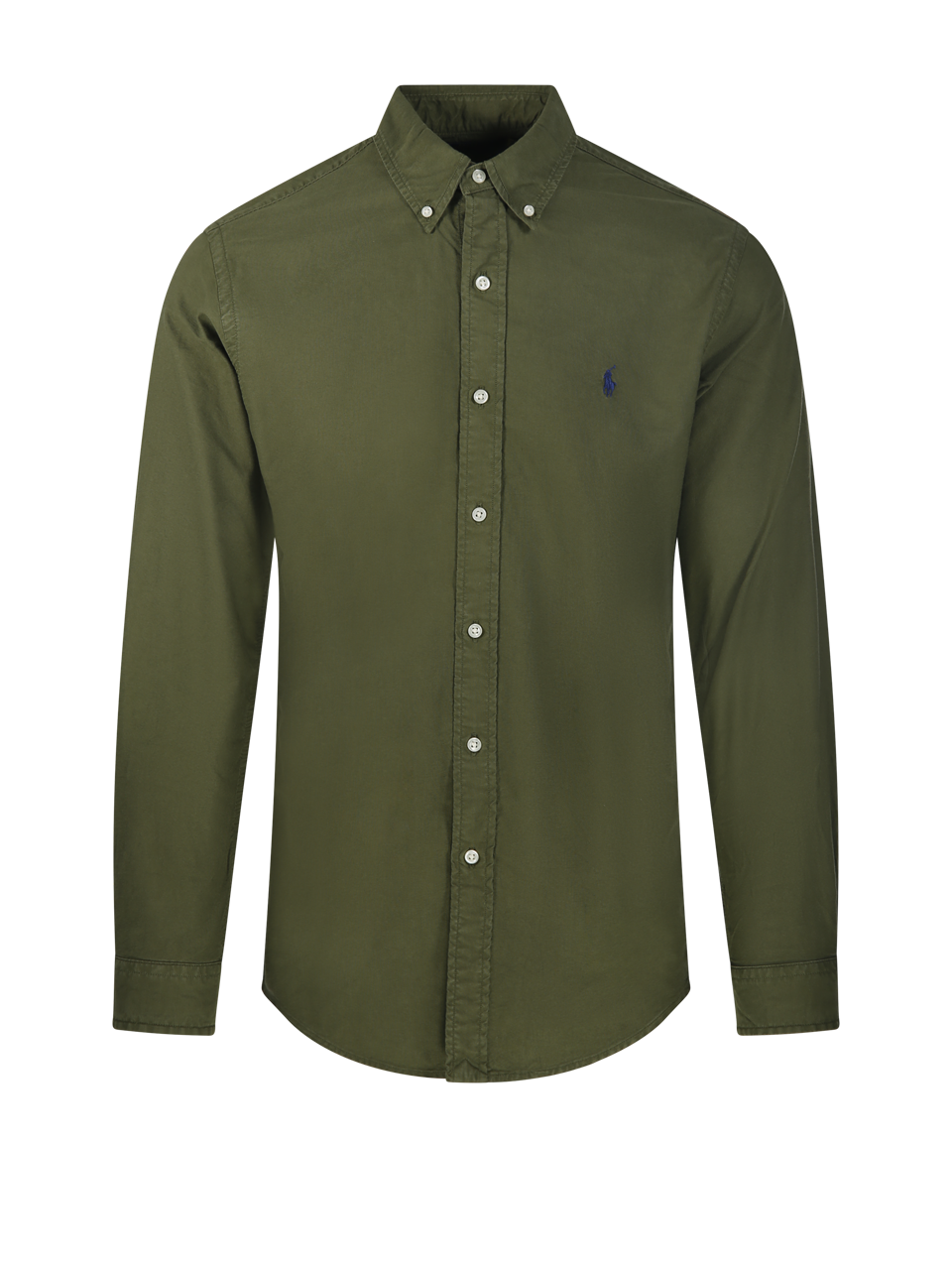 MEN RALPH LAUREN GREEN COTTON SHIRT