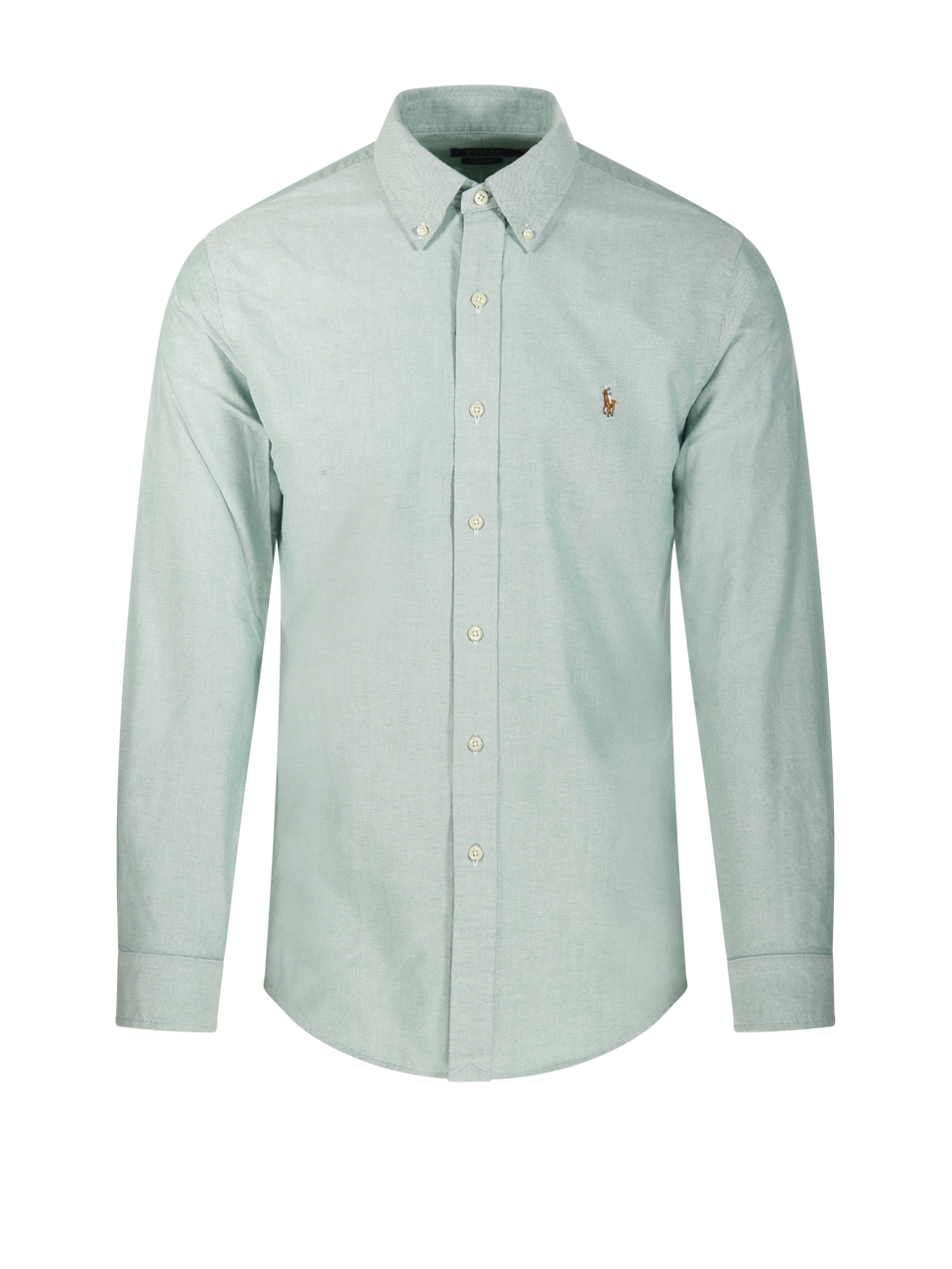 MEN RALPH LAUREN GREEN COTTON SHIRT