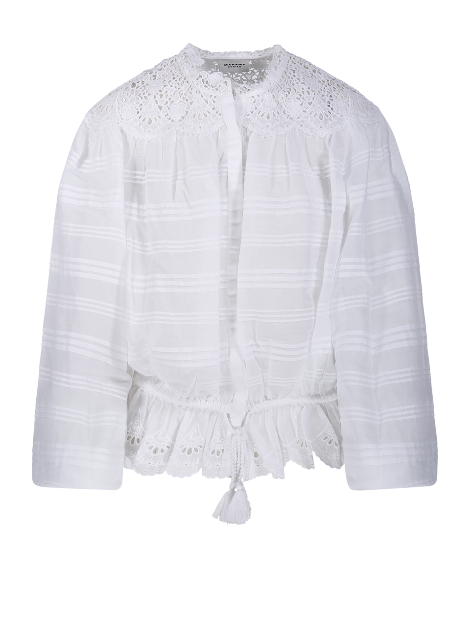 WOMAN MARANT ETOILE WHITE COTTON POLLY GB SHIRT