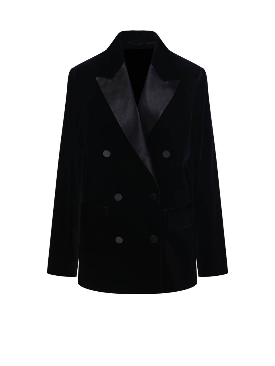 WOMAN GOLDEN GOOSE BLACK WOOL JOURNEY BOYFRIEND DB JACKET LAURENE