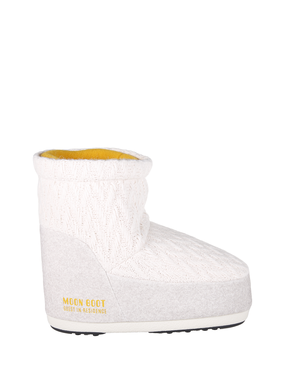 WOMAN MOON BOOT X GUEST IN RESIDENCE WHITE POLYESTER NO LACE KNIT LOW BOOT