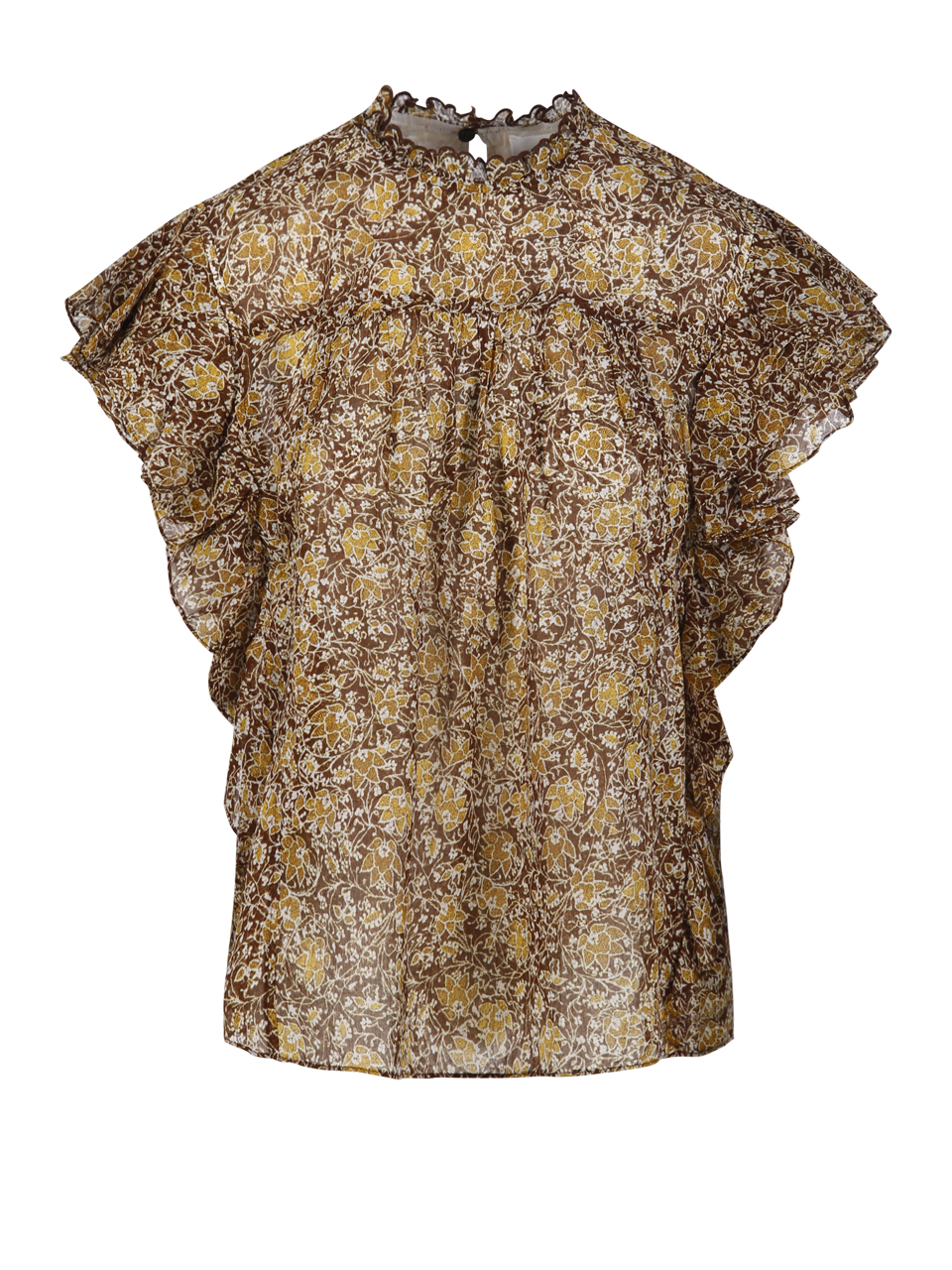 WOMAN MARANT ETOILE BROWN COTTON DALIYANE GB TOP