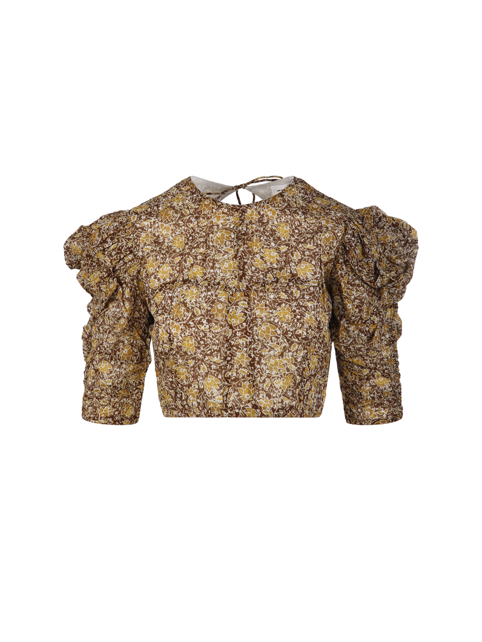 WOMAN MARANT ETOILE BROWN COTTON SILVA GB TOP