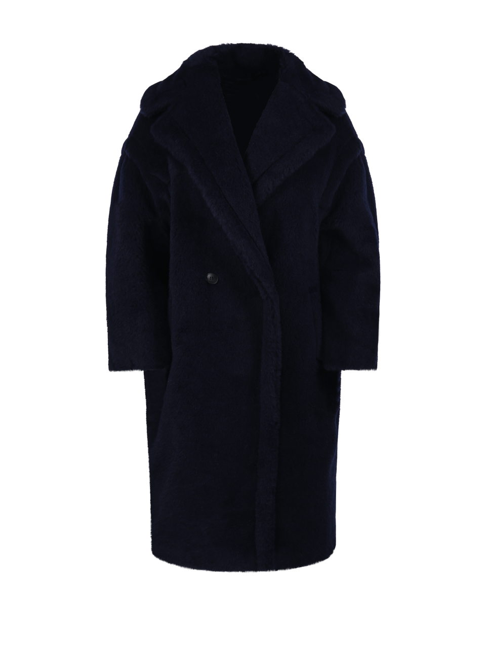 WOMAN MAXMARA BLUE ALPACA TEDGIRL COAT