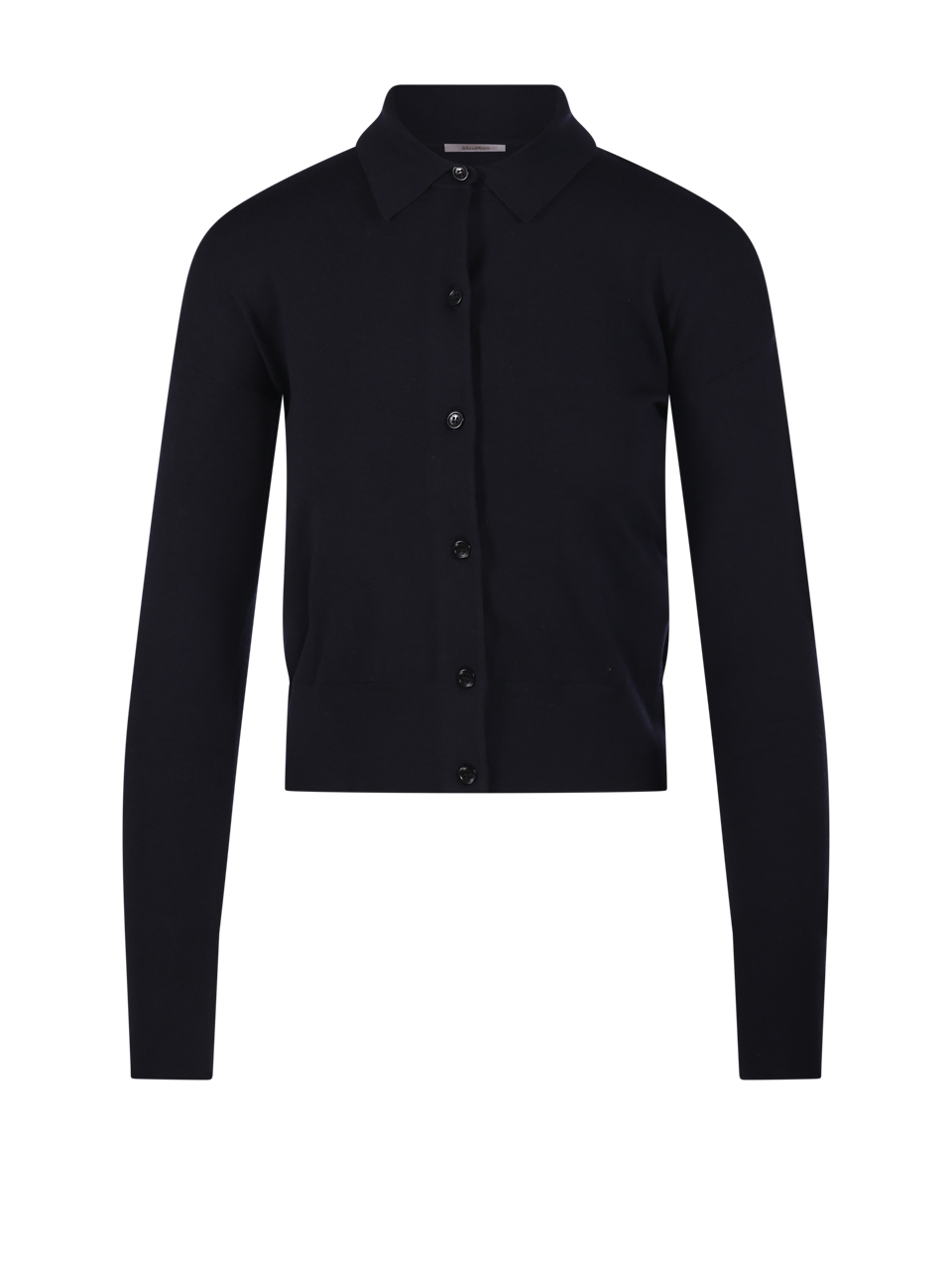 WOMAN MAXMARA BLUE VIRGIN WOOL MEDEOLA CARDIGAN