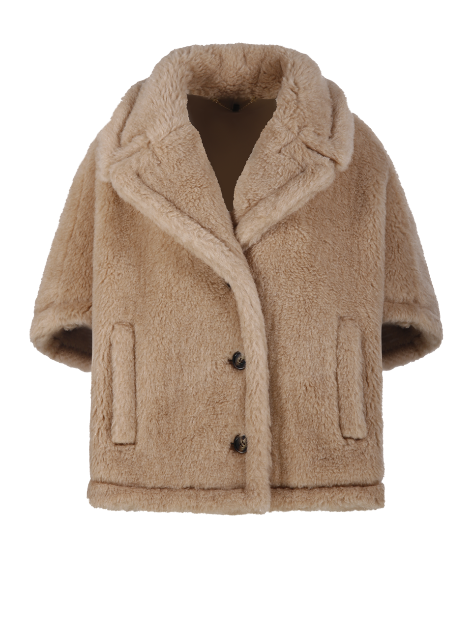 WOMAN MAXMARA BEIGE ALPACA CORVINO1 COAT 