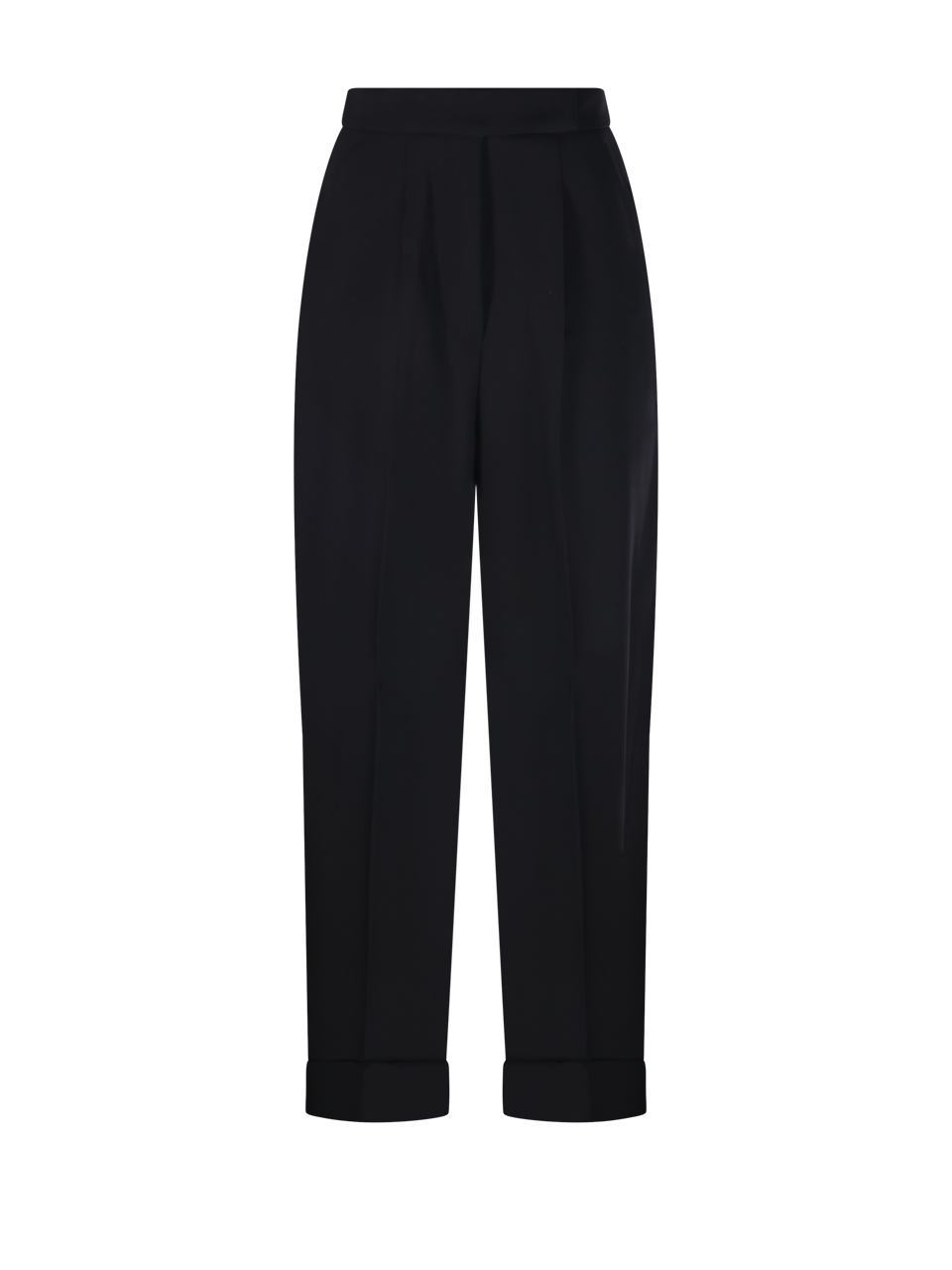 WOMAN MAXMARA BLACK VIRGIN WOOL RUGIADA PANT