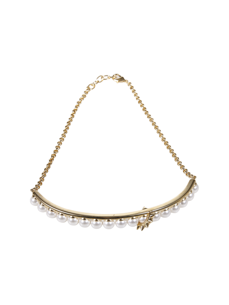 WOMAN VIVYINROSA GOLD BRONZE HUNTER NECKLACE