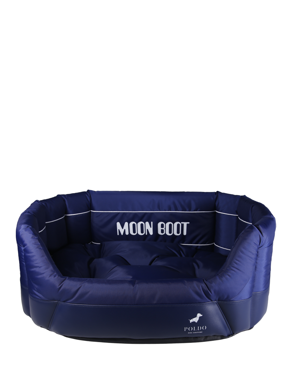 DONNA MOON BOOT X POLDO DOG COUTURE CUCCIA PER CANI MEDIA IN NYLON BLU 