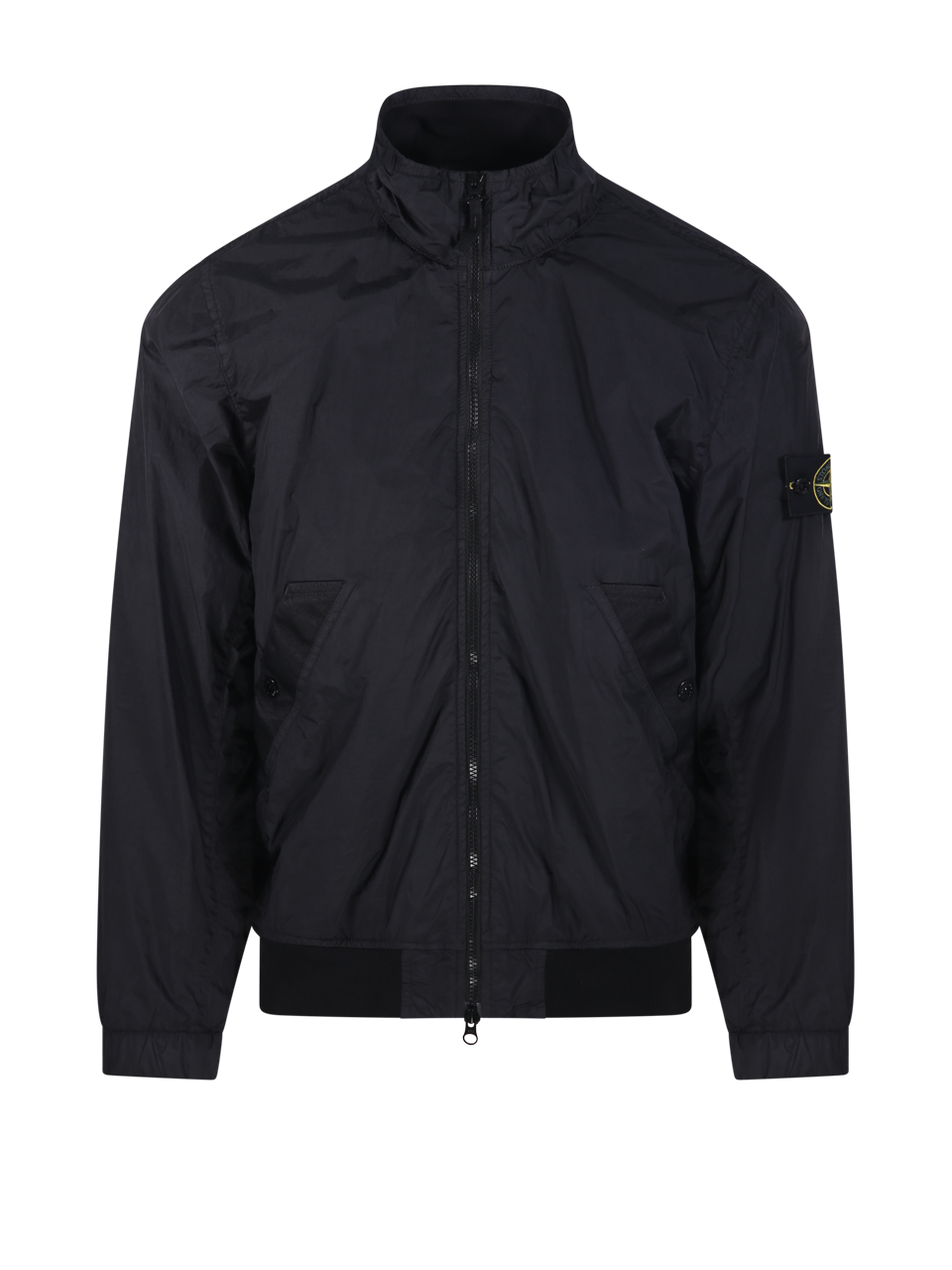 UOMO STONE ISLAND GIACCA IN POLIESTERE NERO 