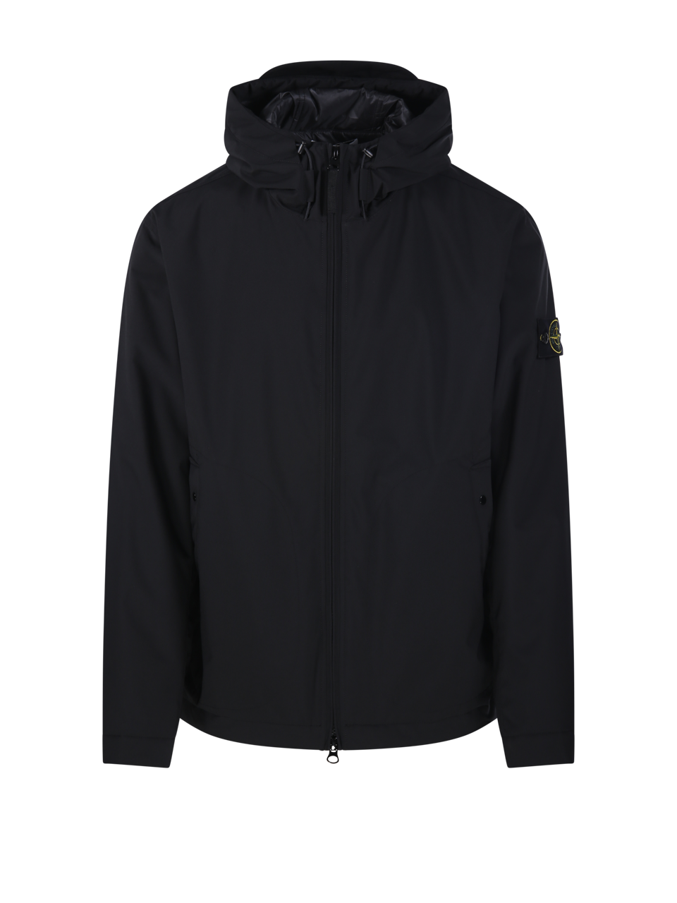 UOMO STONE ISLAND PARKA CORTO IN POLIESTERE NERO