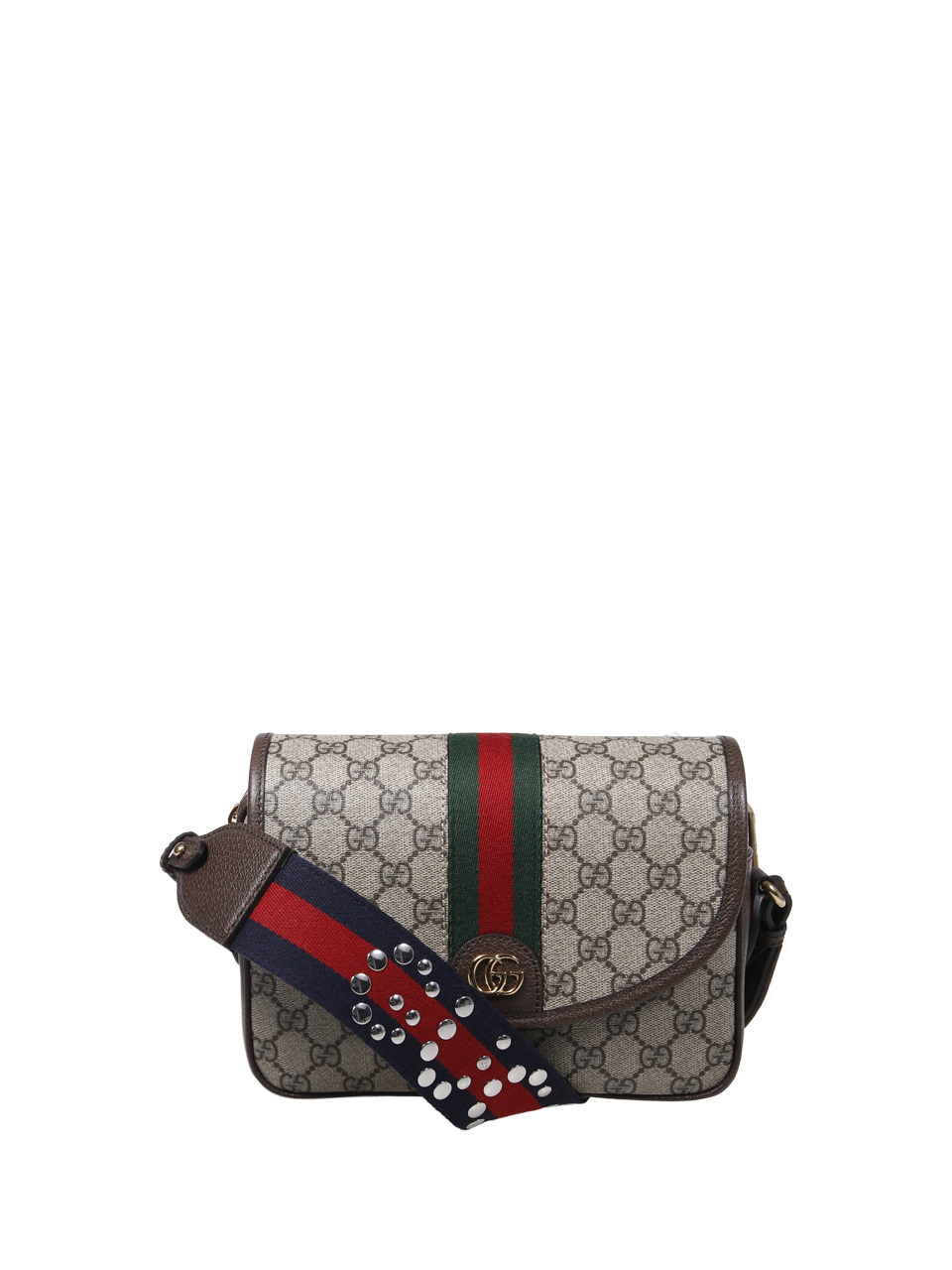 DONNA GUCCI BORSA A MANO OPHIDIA IN PELLE DI VITELLO BEIGE