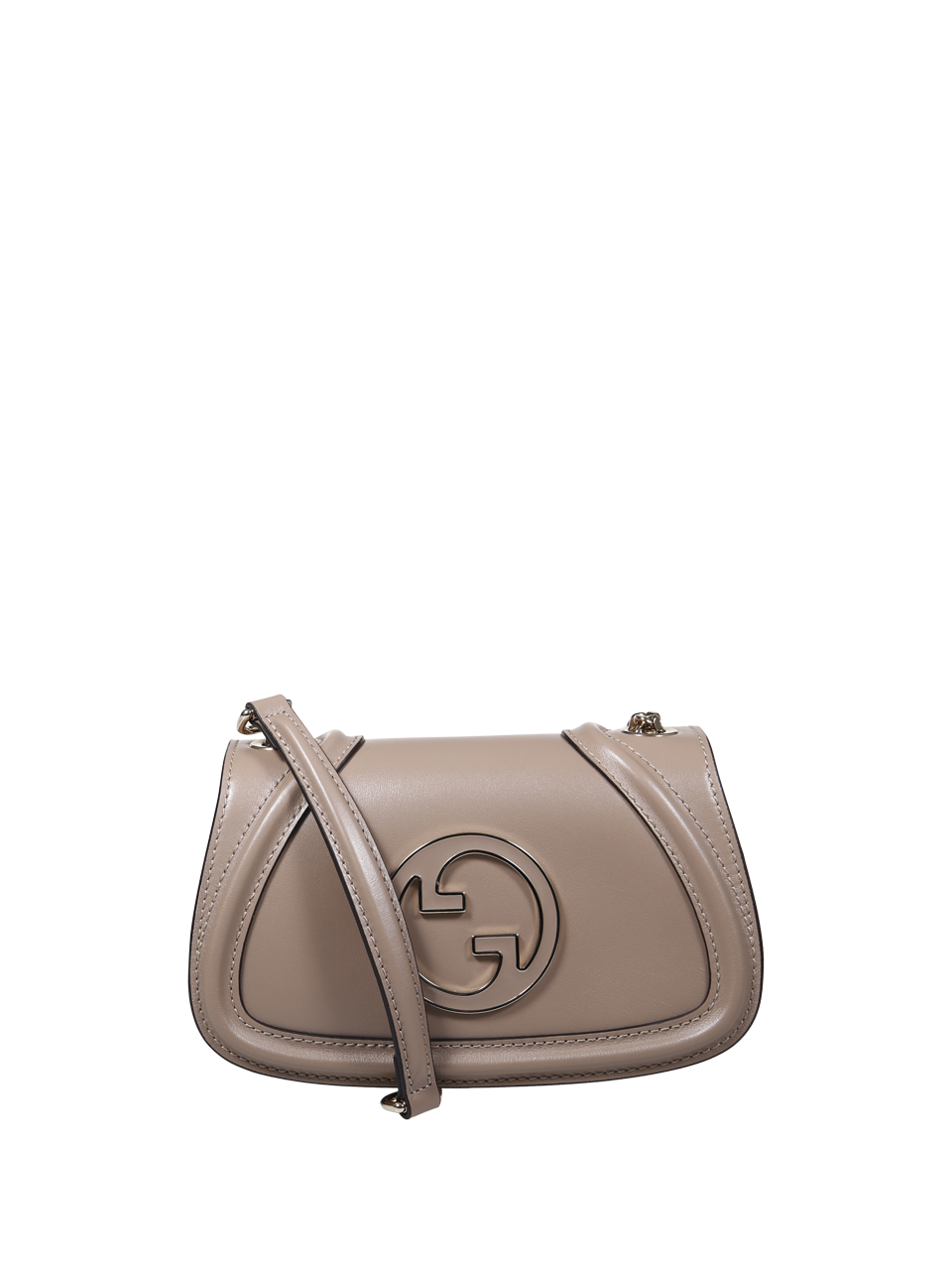WOMAN GUCCI NUDE CALF SKIN BLONDIE S SHOULDER BAG