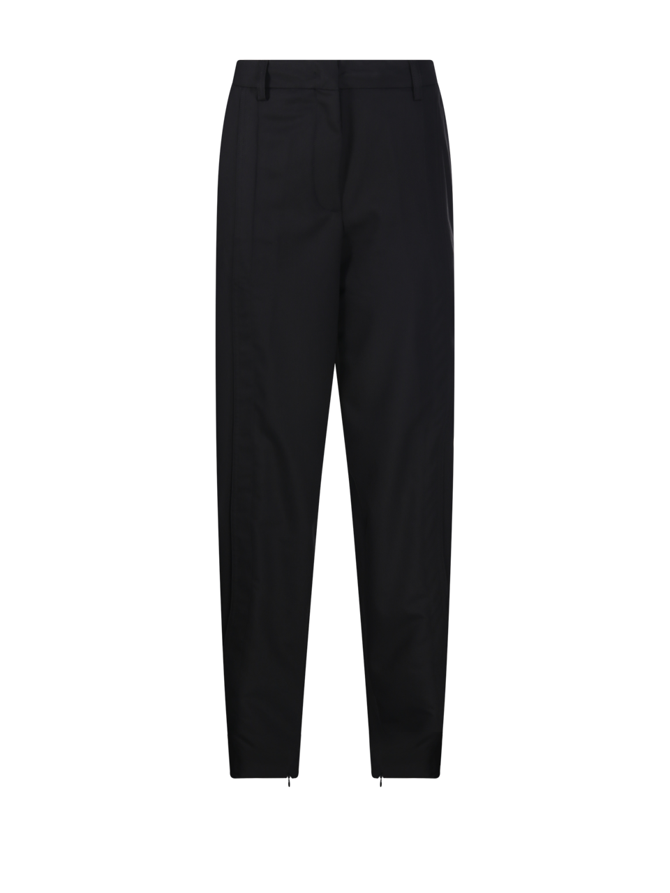 WOMAN THELATEST BLACK POLYESTER DANIELA PANT