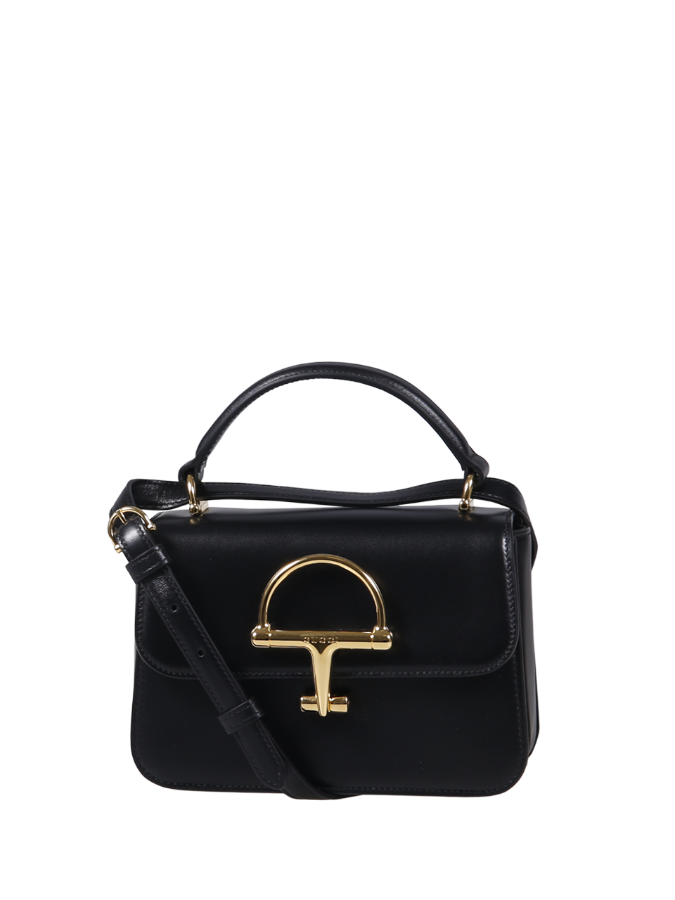 WOMAN GUCCI BLACK CALF SKIN SIENA HANBAG