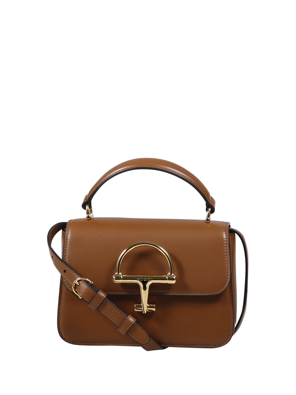 WOMAN GUCCI BROWN CALF SKIN SIENA HANBAG