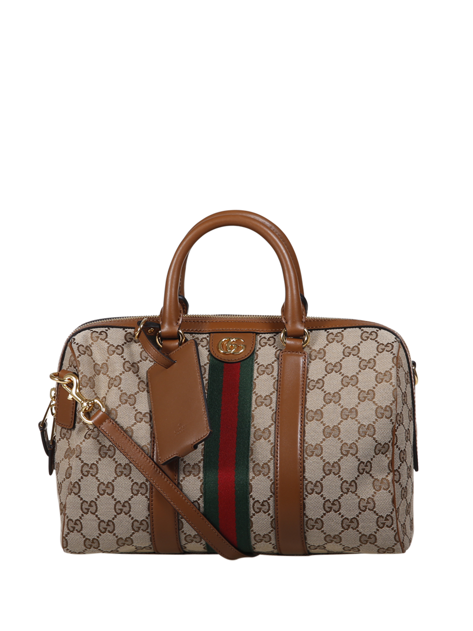 WOMAN GUCCI BEIGE CALF SKIN OPHIDIA HANDBAG
