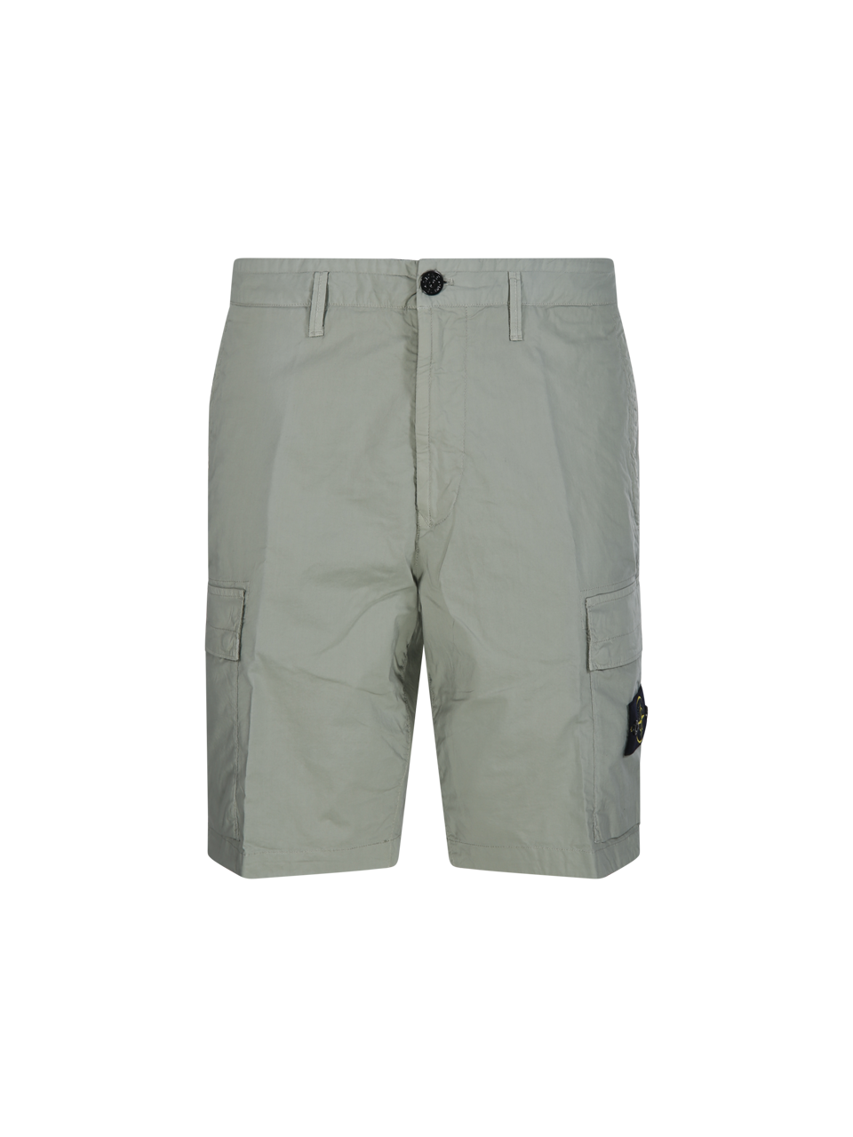 MEN STONE ISLAND LIGHT GREEN COTTON REGULAR BERMUDA