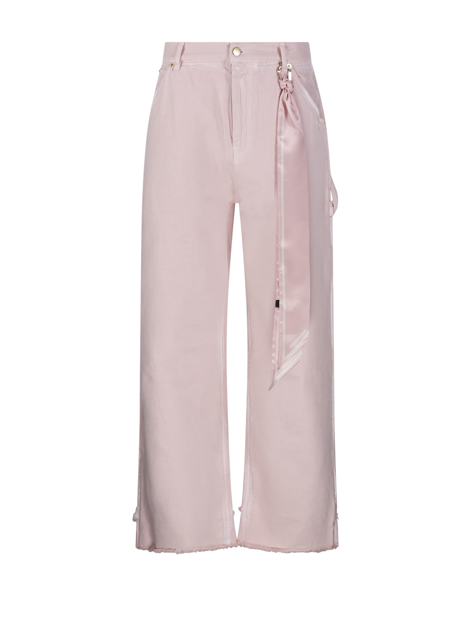 DONNA DARKPARK PANTALONI LISA IN COTONE ROSA 