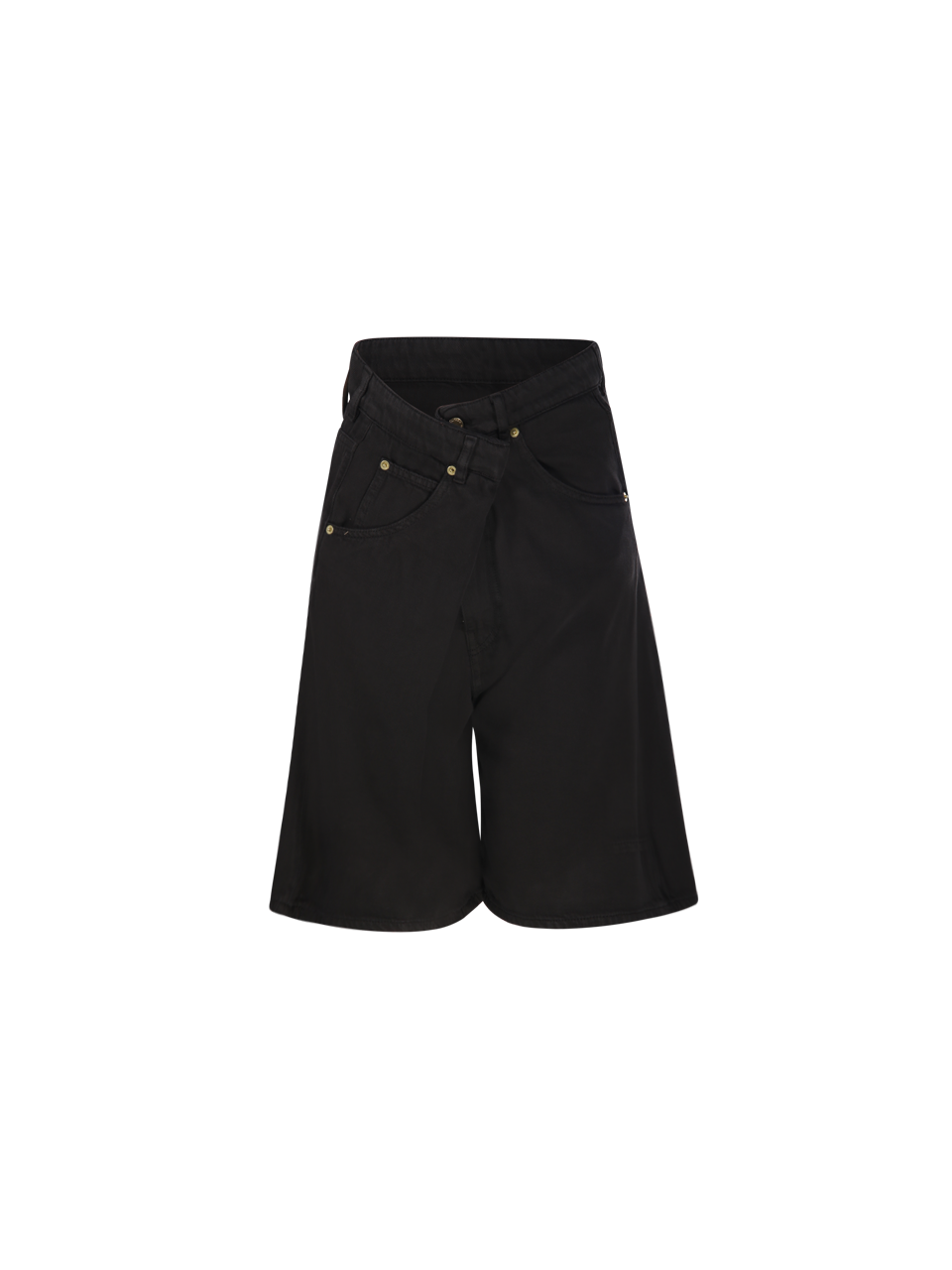 DONNA DARKPARK PANTALONCINI INES IN COTONE MARRONE 