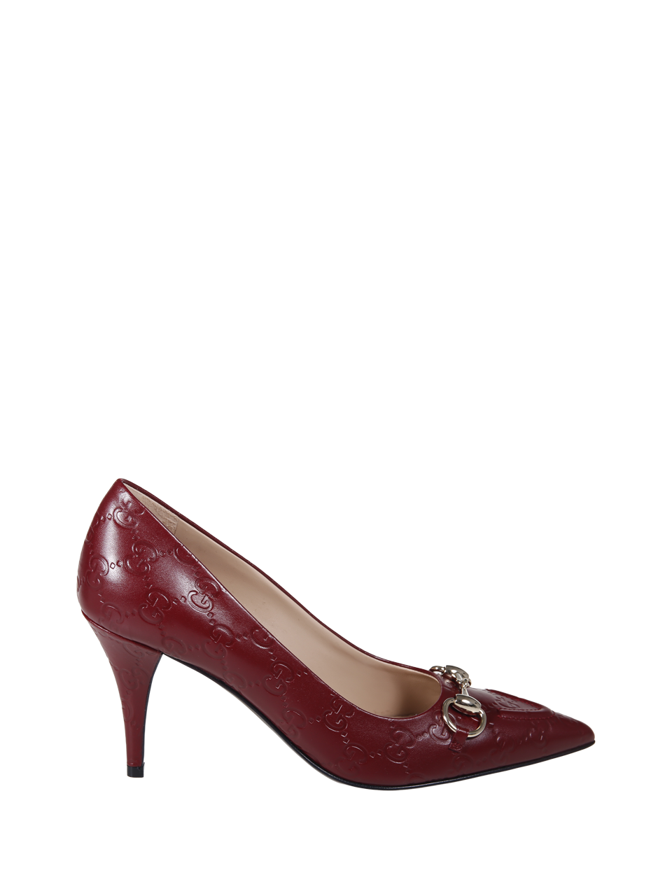 WOMAN GUCCI RED CALF SKIN ERIN PUMP